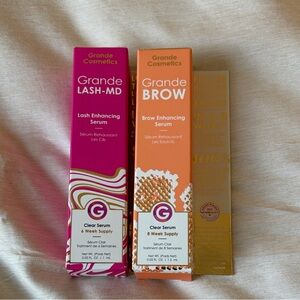 Grande Cosmetics Lash and Brow Enhancing Serum Set